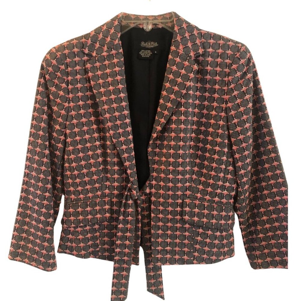 Peck & Peck Women's Short Waist and 3/4 Sleeve Jacket